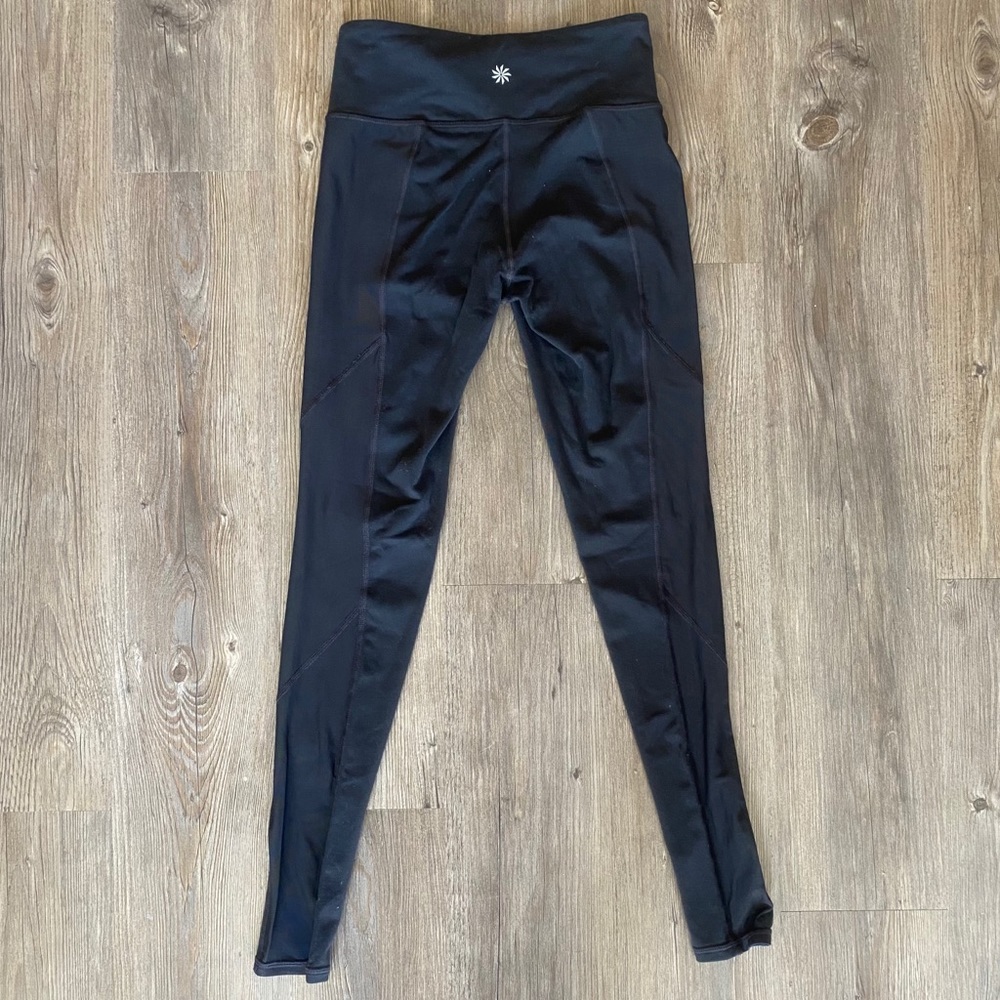 Athleta Mesh Cut Out Leggings